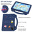 For Infinix Xpad Case Kids EVA Tablet Cover - Navy Blue - 5