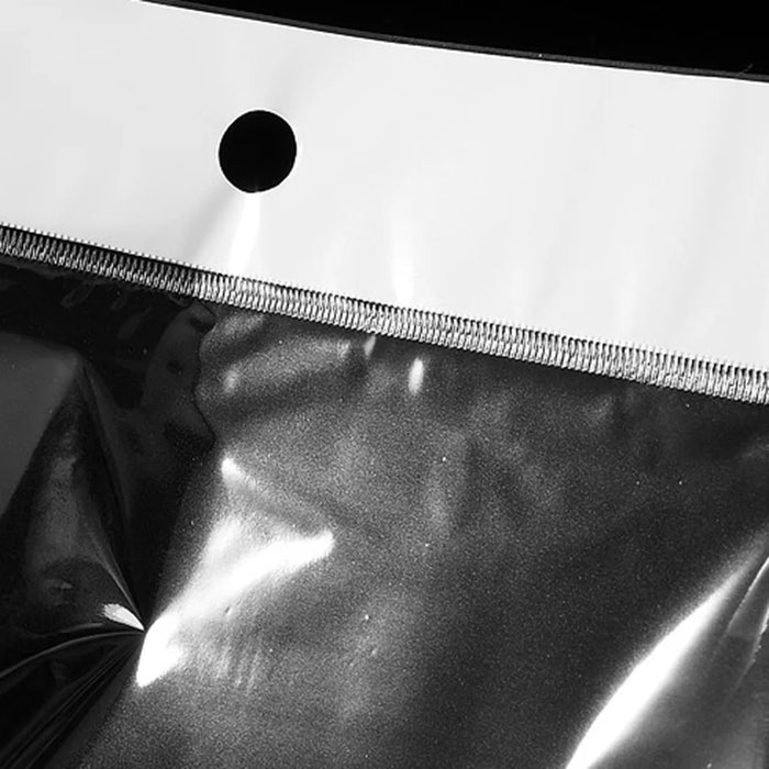 500 Pcs Clear Plastic Bags Reclosable Poly Mailer Envelopes 26 x 12.9 Cm Outer, 19.3 x 12.8 Cm Inner - 2
