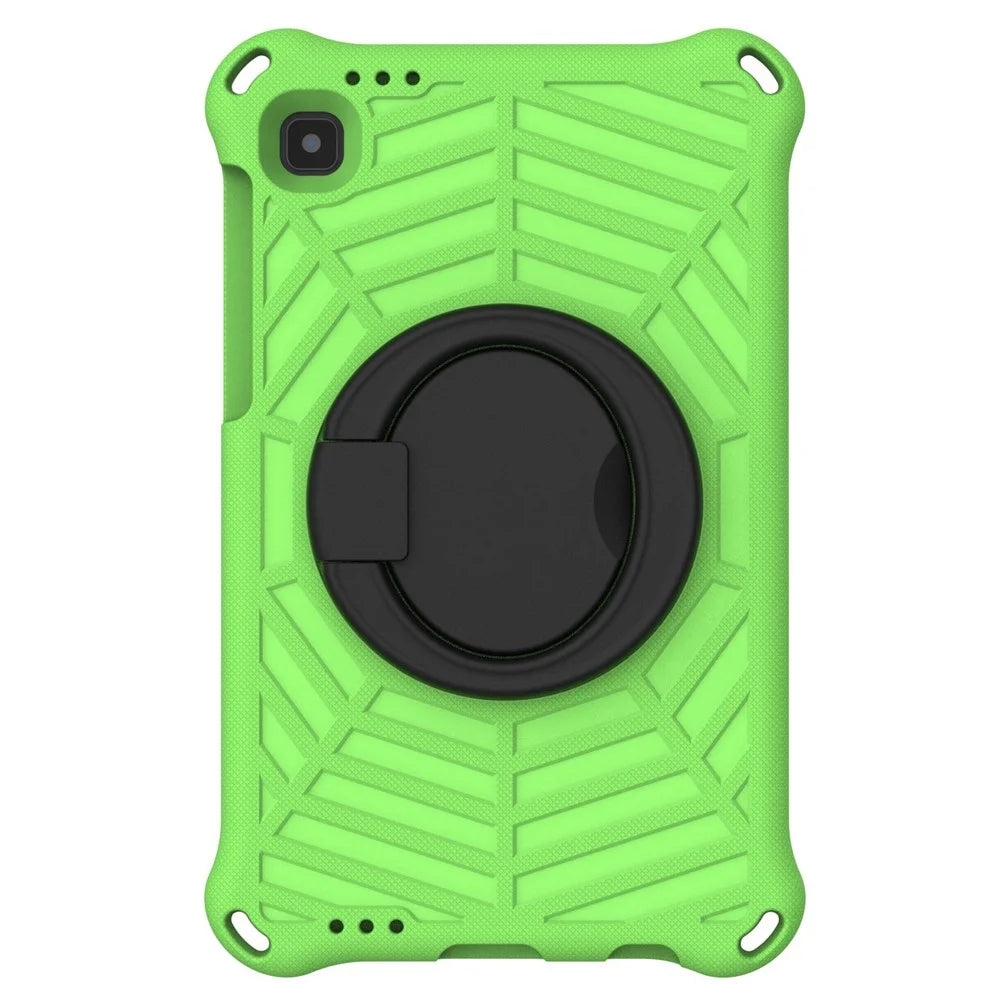 For Samsung Galaxy Tab A7 Lite 8.7-inch (2021) SM-T220/SM-T225 EVA Protective Case with Shoulder Strap Anti-Scratch Cover Shockproof Portable Tablet Case - Green - 2