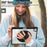 For iPad Pro 13 (2024) Kickstand Case Hand Strap PC+TPU+Acrylic Cover with Shoulder Strap - Black - 3