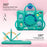 For iPad (2025) / 10.9 (2022) Case Kickstand PC+Silicone+TPU Tablet Cover - 3