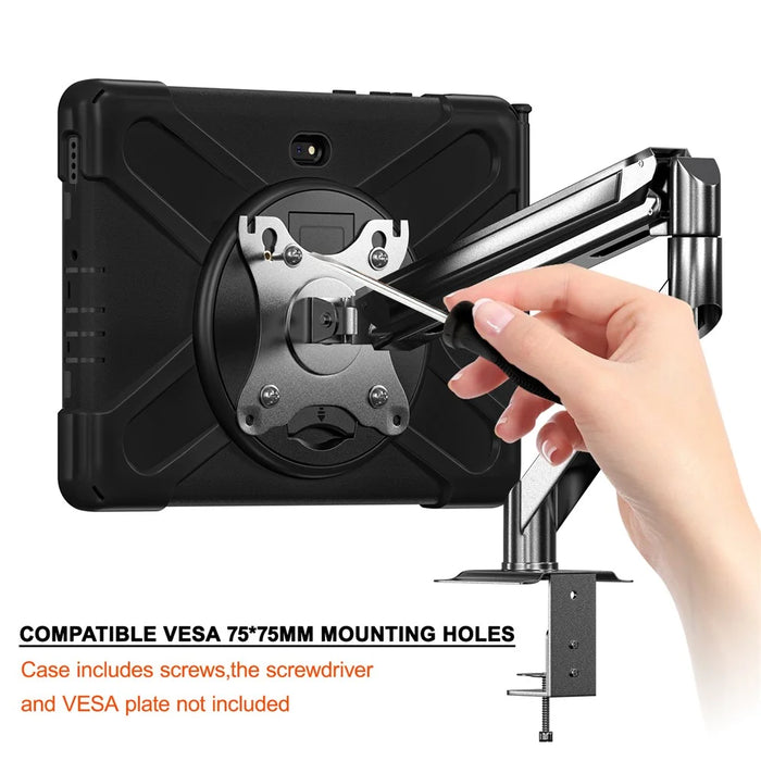 For Samsung Galaxy Tab Active5 Pro X350 / X356B / Active Pro T540 / T545 / T547 / Active4 Pro T630 / T636 Case Kickstand PC+Silicone Tablet Cover - 3
