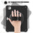For iPad Pro 13 (2025) / 13 (2024) Case Kickstand TPU+PC+Silicone Tablet Cover - Black - 2