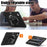 For iPad Pro 13 (2025) / 13 (2024) Case Kickstand TPU+PC+Silicone Tablet Cover - Black - 3