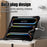 For iPad Pro 13 (2025) / 13 (2024) Clear Case PC+TPU+Acrylic Kickstand Tablet Back Cover - 7