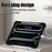 For iPad Pro 11 (2025) / 11 (2024) Clear Case PC+TPU+Acrylic Kickstand Tablet Back Cover - 7