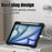 Kickstand Case for iPad Air 11 (2026) / (2025) / (2024) / Air (2022) / (2020) / Pro 11 (2022) / (2021) / (2020) / (2018) PC+TPU+Acrylic Cover - 6
