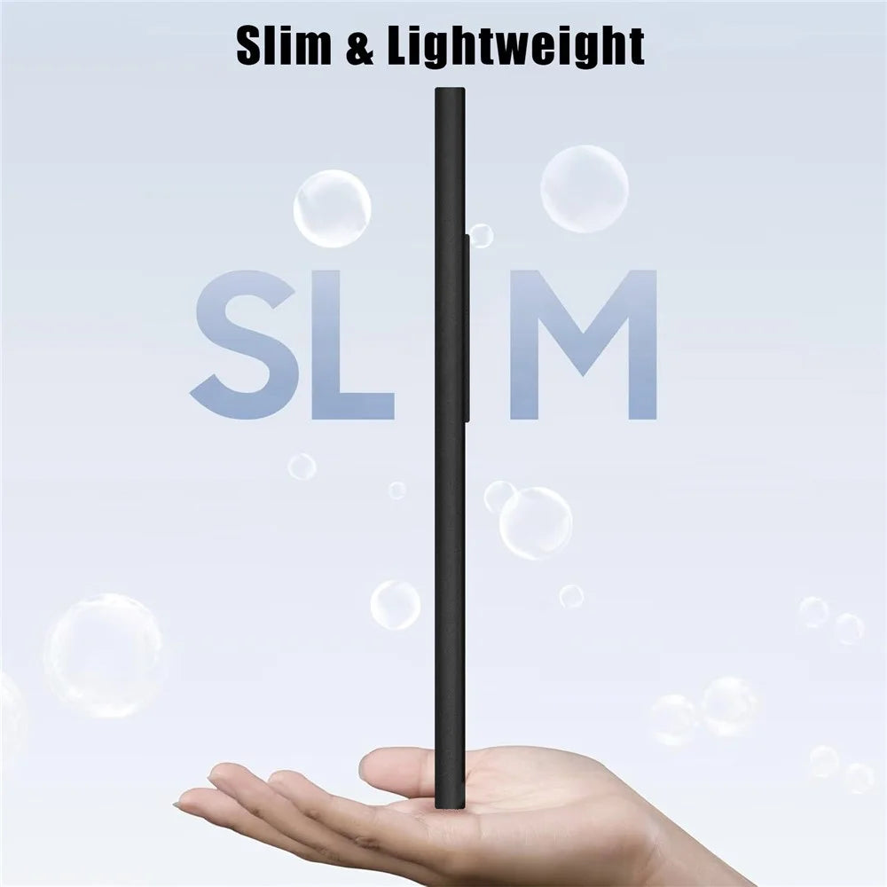 For Remarkable Paper Pro Case PC+PU Leather Tablet Magnetic Cover with Pen Holder Auto Wake  /  Sleep - Black - 5