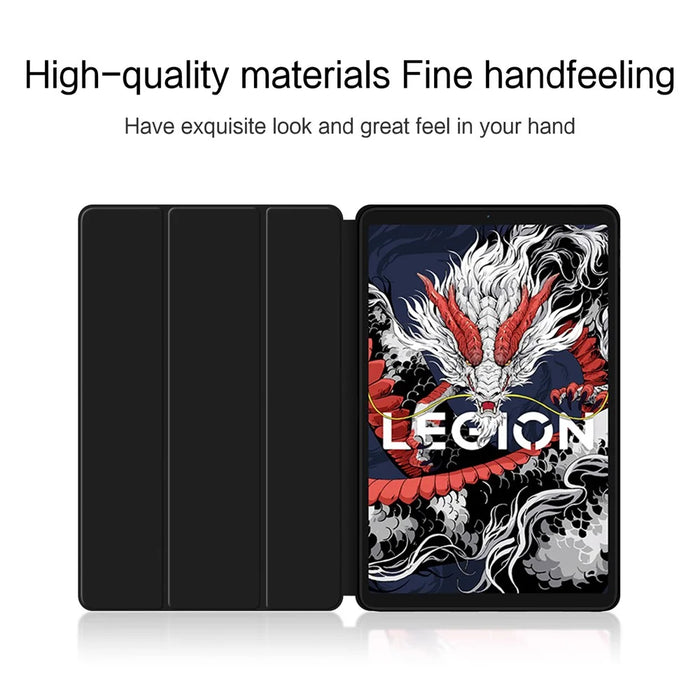 For Lenovo Legion Y700 (2024) Case PU Leather TPU Back Trifold Stand Tablet Cover Auto Wake / Sleep - 2