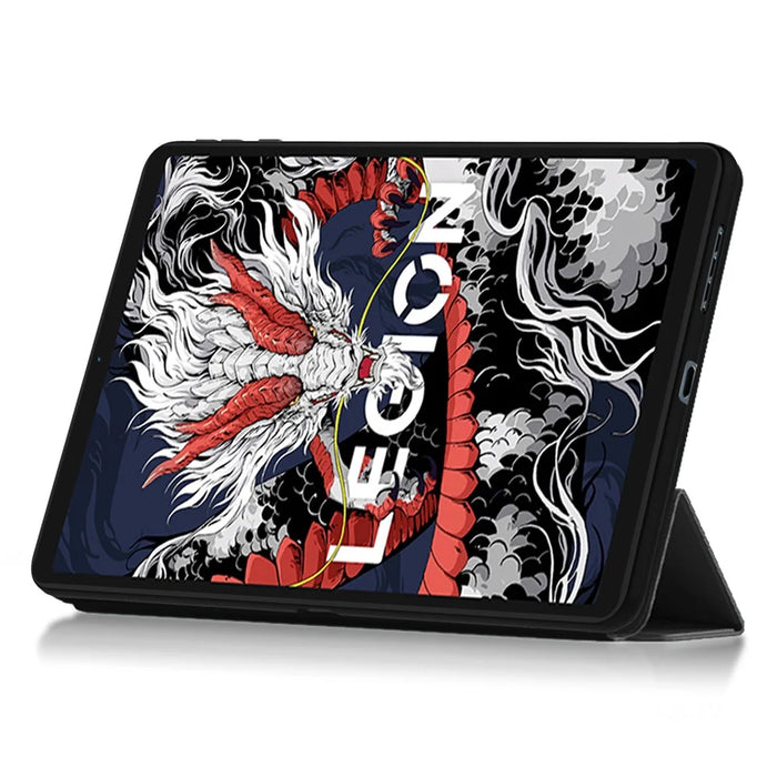 For Lenovo Legion Y700 (2024) Case PU Leather TPU Back Trifold Stand Tablet Cover Auto Wake / Sleep - 3
