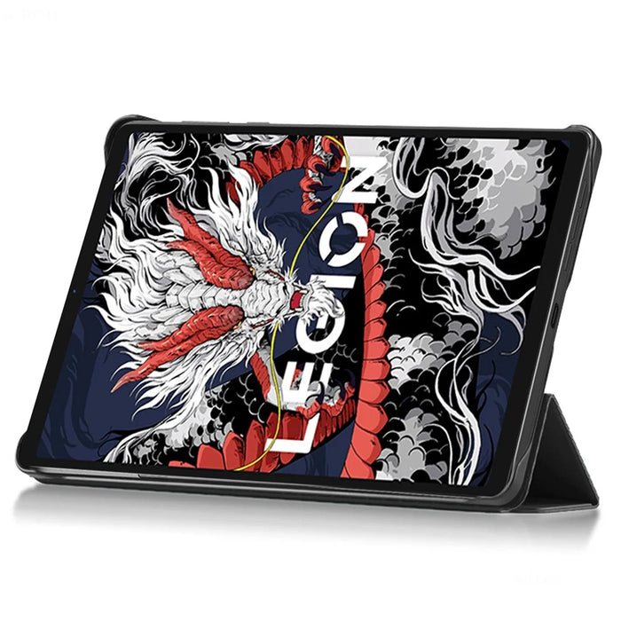 For Lenovo Legion Y700 (2024) Case Trifold Stand Detachable Magnetic Leather Tablet Cover - 5