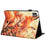 For iPad Pro 11 (2025) / 11 (2024) Case Pattern Leather Tablet Cover with Auto Sleep / Wake, Card Holder - Flower Fox - 4