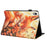 For iPad (2025) / 10.9 (2022) Case Pattern Leather Tablet Cover with Auto Sleep / Wake, Card Holder - Flower Fox - 4