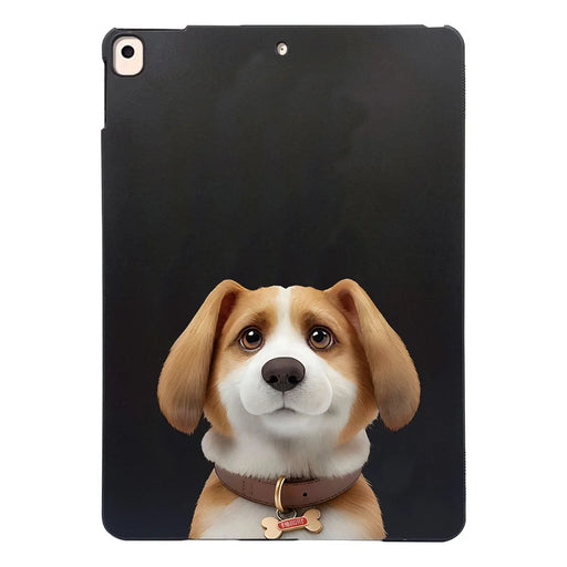 For iPad 10.2 (2021)  /  (2020)  /  (2019) Case Pattern Printing Slim TPU Tablet Protective Cover - Harrier Beagle - 1