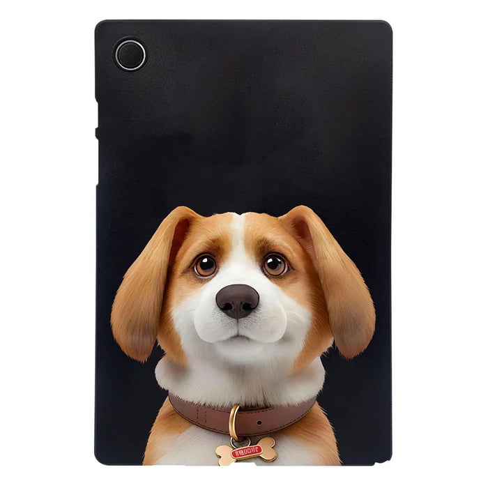 For Samsung Galaxy Tab A8 10.5 (2021) Case Pattern Printing Slim TPU Tablet Protective Cover - Harrier Beagle - 1