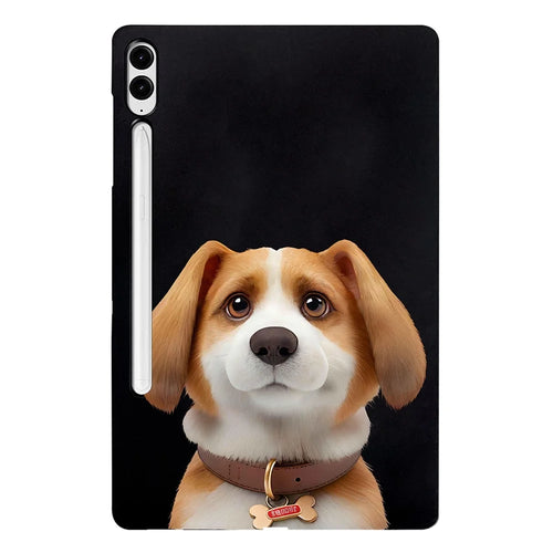 For Samsung Galaxy Tab S10+  /  S9 FE+  /  S9+ Case Pattern Printing Slim TPU Tablet Protective Cover - Harrier Beagle - 1