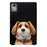 For Lenovo Tab M11 Plus Case Pattern Printing Slim TPU Tablet Protective Cover - Harrier Beagle - 1