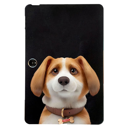 For OnePlus Pad 2 Case Pattern Printing Slim TPU Tablet Protective Cover - Harrier Beagle - 1