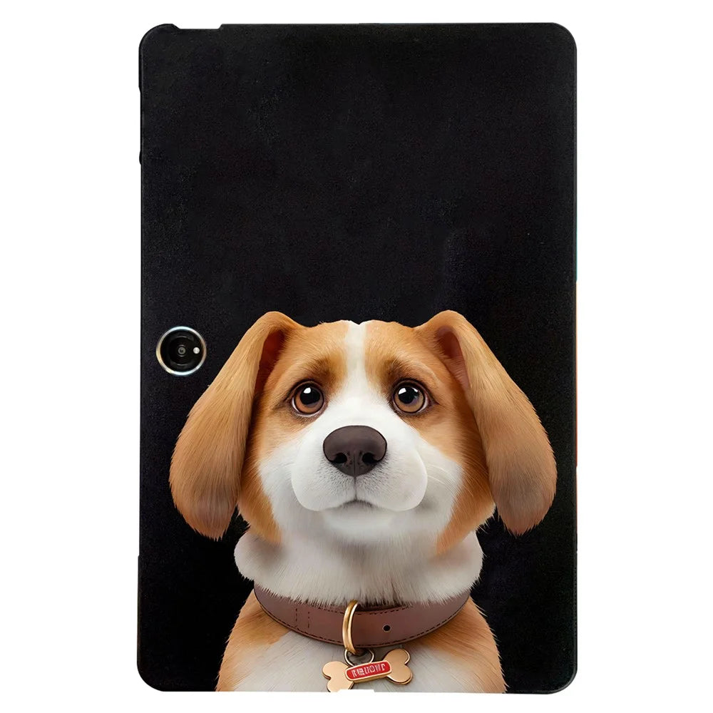 For OnePlus Pad 2 Case Pattern Printing Slim TPU Tablet Protective Cover - Harrier Beagle - 1