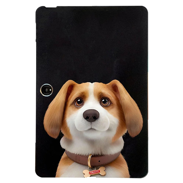 For OnePlus Pad 2 Case Pattern Printing Slim TPU Tablet Protective Cover - Harrier Beagle - 1