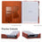 For ReMarkable Paper Pro Case Card Slots Stand PC+PU Leather E-Reader Cover with Pen Holder - Black - 2