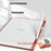 For ReMarkable Paper Pro Case Card Slots Stand PC+PU Leather E-Reader Cover with Pen Holder - Black - 4