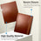 For ReMarkable Paper Pro Case Card Slots Stand PC+PU Leather E-Reader Cover with Pen Holder - Black - 5