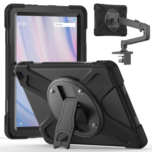 For Amazon Fire HD 10 (2023) Case Kickstand PC+Silicone Tablet Cover - 1