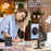 For iPad (2025) / 10.9 (2022) Case Kickstand PC+Silicone+TPU Tablet Cover - Transparent - 6