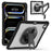 For iPad Pro 11 (2025) / 11 (2024) Case Kickstand PC+Silicone+TPU Tablet Cover - Transparent - 1