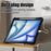 Clear Case for iPad Air 13 (2026) / (2025) / (2024) / Pro 12.9 (2022) / (2021) / (2020) / (2018) PC+TPU+Acrylic Kickstand Cover - 4