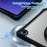 For Samsung Galaxy Tab A9+ SM-X210 / X216 / X218 Clear Case PC+TPU+Acrylic Kickstand Tablet Back Cover - 5