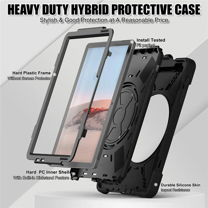 Kickstand Case for Microsoft Surface Go 4 / 3 / 2 10.5 inch / Surface Go PC+Silicone Tablet Cover - 3
