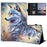 Tablet Case For Amazon Fire HD 8 (2024) / (2022) / (2020) Pattern Leather Cover with Auto Sleep / Wake, Card Holder - Flower Fox - 1
