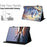 Tablet Case For Amazon Fire HD 8 (2024) / (2022) / (2020) Pattern Leather Cover with Auto Sleep / Wake, Card Holder - Flower Fox - 5