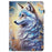 Tablet Case For Amazon Fire HD 8 (2024) / (2022) / (2020) Pattern Leather Cover with Auto Sleep / Wake, Card Holder - Flower Fox - 7