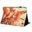 Tablet Case For Amazon Fire HD 10 (2021) / HD 10 Plus (2021) Pattern Leather Cover with Auto Sleep / Wake, Card Holder - Flower Fox - 4