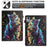 Tablet Case For Lenovo Tab M11 / Xiaoxin Pad 11 2024 Pattern Leather Cover with Auto Sleep / Wake, Card Holder - Flower Fox - 6