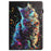 Tablet Case For Lenovo Tab M11 / Xiaoxin Pad 11 2024 Pattern Leather Cover with Auto Sleep / Wake, Card Holder - Flower Fox - 7