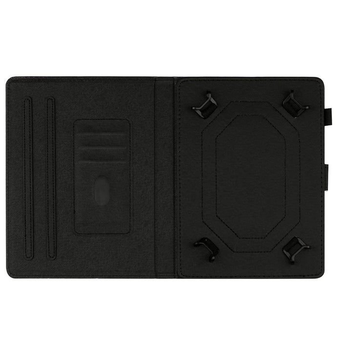 Universal 10-inch Tablet Case Pattern Leather Cover with Auto Sleep / Wake, Card Holder - Flower Fox - 2