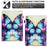 Tablet Case For iPad 9.7-inch (2018) / (2017) / iPad Air 2 / Air (2013) Pattern Leather Cover with Auto Sleep / Wake, Card Holder - Flower Fox - 6