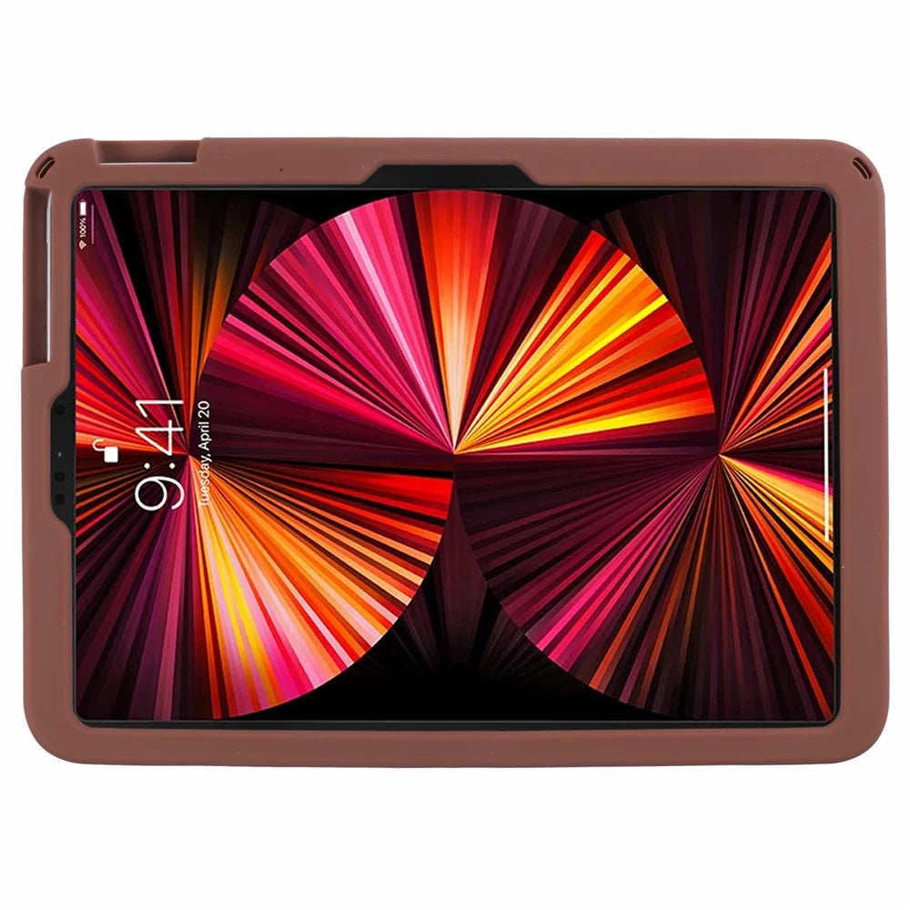 Silicone Case for iPad Air 11 (2026) / (2025) / (2024) / Air (2022) / (2020) / iPad Pro 11 (2025) / 11 (2024) / (2022) / (2021) / (2020) / (2018) Bear Kickstand Cover - 7