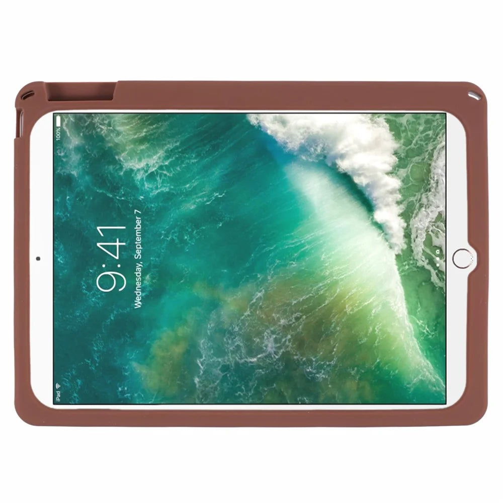 Silicone Case for iPad 10.2 (2021) / (2020) / (2019) / iPad Air 10.5 inch (2019) / Pro 10.5-inch (2017) Bear Kickstand Tulip Tablet Cover - 7