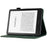 For Amazon Kindle Paperwhite (2024) Case Card Slots Stand Rhombus Auto Wake / Sleep Leather Cover - Green - 3