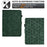 For Amazon Kindle Paperwhite (2024) Case Card Slots Stand Rhombus Auto Wake / Sleep Leather Cover - Green - 5