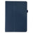 Tablet Case For iPad 10.2 (2021)  /  (2020)  /  (2019) Litchi Texture Bi-Fold Stand Leather Cover - Dark Blue - 6