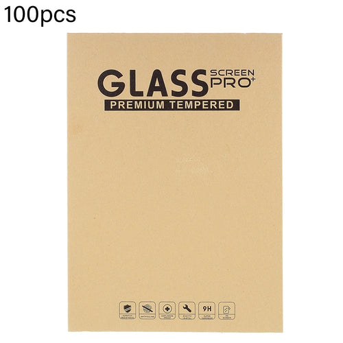 100Pcs Kraft Paper Packaging Box for 4-7 Inch Phones Tempered Glass Screen Protector, Size: 18 x 10 x 1cm - 1