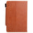 For 10 inch Universal Tablet Case Auto Wake  /  Sleep PU Leather Stand Flip Cover with Wallet - Brown - 3