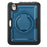 For iPad mini (2024)  /  (2021) Case Rotating Kickstand PC + TPU Shockproof Tablet Cover with Shoulder Strap - Navy Blue - 2