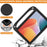 For Infinix Xpad Case Hand Grip Kickstand Tablet EVA Cover - Black - 6